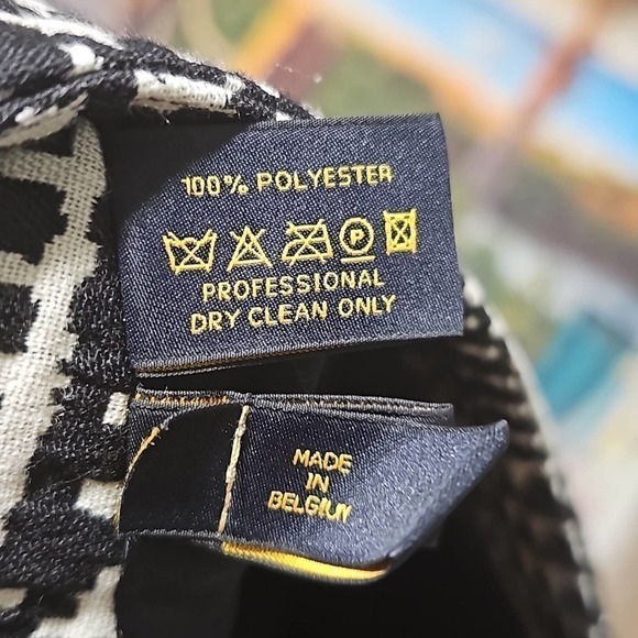 PAUW Amsterdam Black‎ & White Skirt Size 4 - Picture 6 of 7